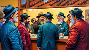 AL Jaffee () A vintage AL Jaffee cartoon showing a man in a bunker, surrounded by supplies and a periscope, labeled "Fallout Shelter."