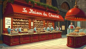 The pieces were individually wrapped in metallic foils so bright you could use them to signal passing aircraft.