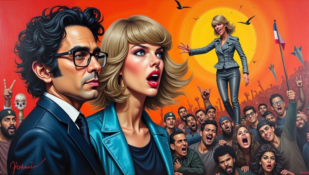 Zohran Mamdani and Taylor Swift with Swifties -- When the Revolution Came for the Swifties ()