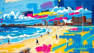 A bar chart showing the dramatic surge in antisemitic incidents in Australia from 2023 to 2024, with data sourced from Jewish community groups.