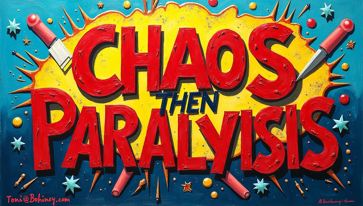 Chaos then Paralysis