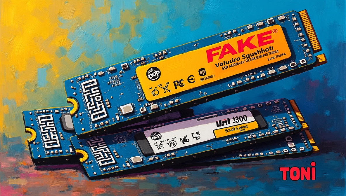 Counterfeit SSDs