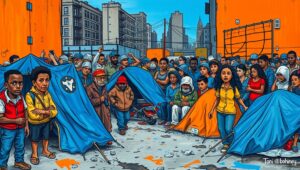 NYC supportive housing building for homeless population and housing-first solutions New York City supportive housing facility for homeless individuals and permanent housing solutions