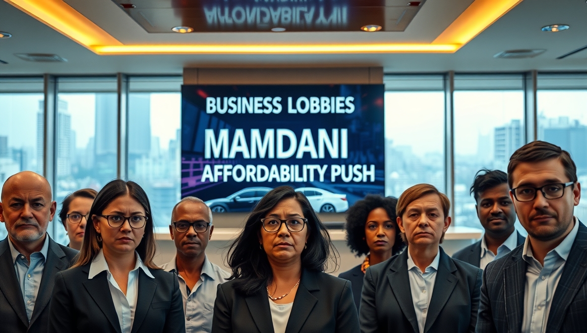 Business Lobbies Resist Mamdani Affordability Push