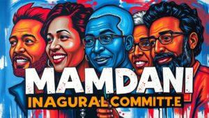 Mamdani Inaugural Committee Reflects Star Power and Progressive Movement Momentum () Mamdani's transition team indicated that the inaugural committee members were selected to represent "people from across fields and communities" whose "creativity, leadership and lived experience reflect the full life of the city."