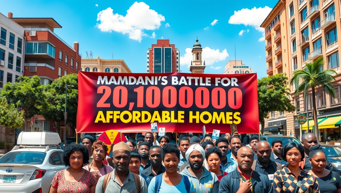 Mamdani’s Battle for 200,000 Affordable Homes