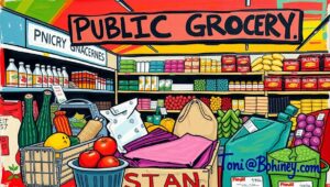 New York City food desert neighborhood showing limited access to fresh groceries and supermarkets