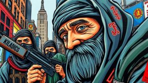 Structural critique of capitalism diagram showing chaos theory and systemic instability analysis