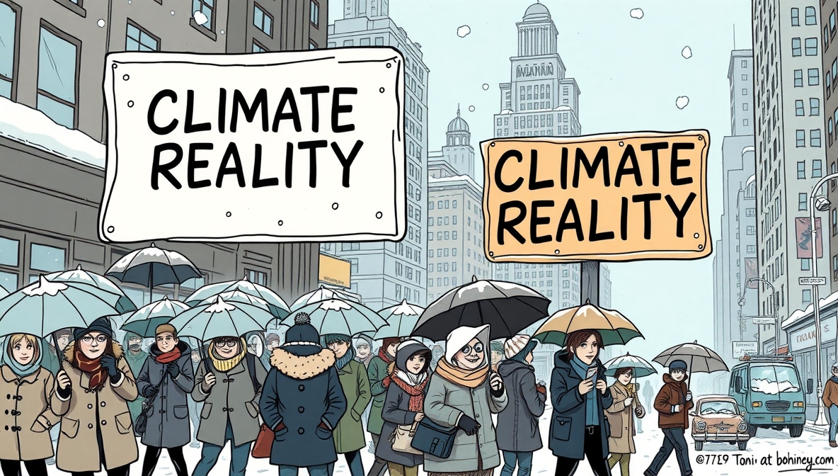 NYC Snowstorm Warning and Climate Reality