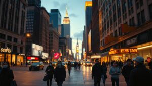 Mayor Adams hosting theatrical farewell with Jay-Z theme song and buried time capsule.