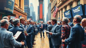 Finance sector executives debating universal public childcare as threat to privatization profits